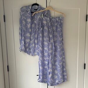 French Connection Lavender and White Floral Set XS
